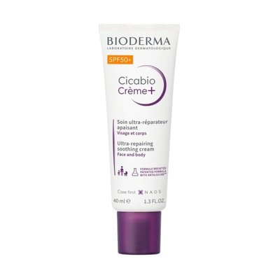 Bioderma Cicabio Krém+ SPF 50+ 40 ml
