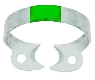 Fiesta spona bez křidélek č.W2A zelená