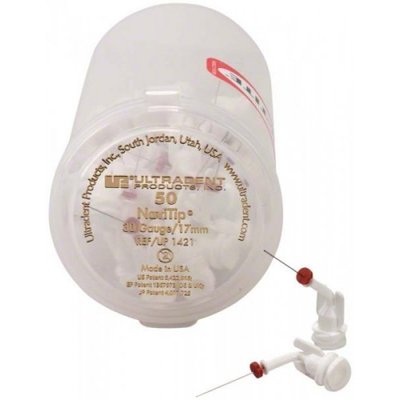 NaviTip kanyly 30G 17 mm 50 ks, bílé