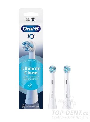 Oral-B iO Ultimate Clean náhradní hlavice White, 2ks