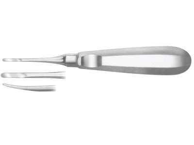 Páka kořenová HSA 705-02, 3mm, zahnutá