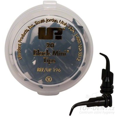 Ultradent Black Mini kanyly, 20 ks