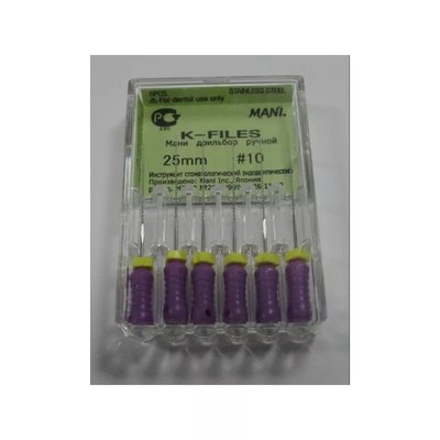 K-Files Mani 6szt 25mm