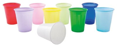 ORBIS Kelímky světle růžové 180 ml 100ks