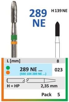 HORICO tvrdokovová fréza - torpédo 2,3 mm