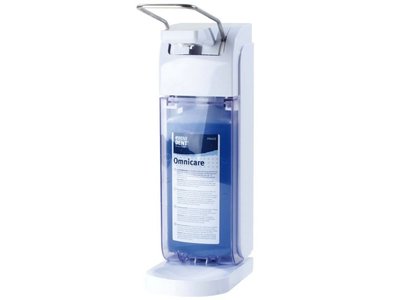 OmniStar - dávkovač mýdla nebo dezinfekce, bílý