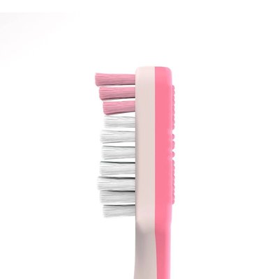 Suavinex Junior 6+ Pink dětský zubní kartáček