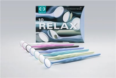 Křištálové zrcátka Relax FS Ultra 4 O 22 mm 10ks zelené