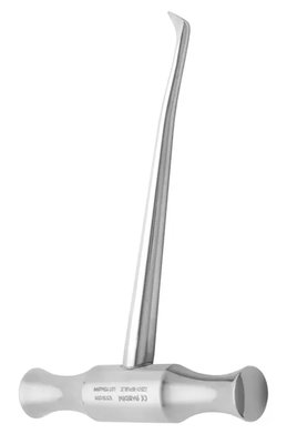 Barry páka extrakční levá; 9,5 mm; 12,4 cm