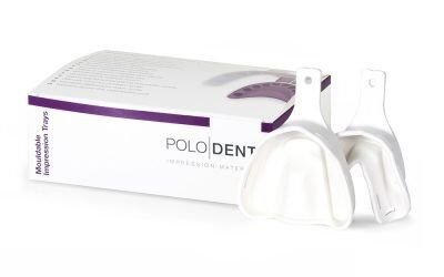 POLODENT otiskovací lžíce plast. sortiment 8ks