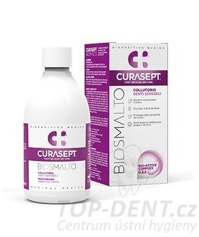 Curasept Biosmalto Sensitive ústní voda pro citlivé zuby, 300 ml