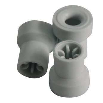 HS-Acclean profylaktické kalíšky šroubovací žebrované bílé tvrdé 144 ks