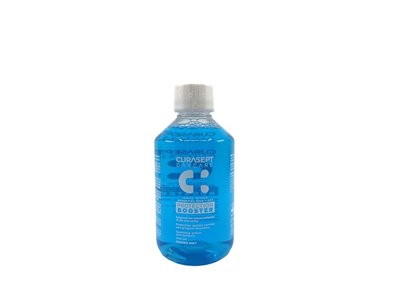 CURASEPT DayCare Protection Booster Frozen Mint ústní voda, extra svěží mentolová příchuť 250ml