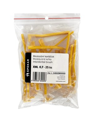 Spokar XML 0,7 mm mezizubní kartáček 25 ks