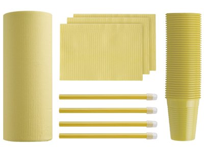 EURONDA Monoart set - žlutý set jednorázových prostředků