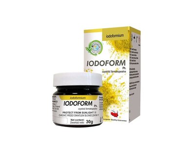 Iodoform - prášek na výrobu past, 30g