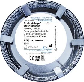 Drát retenční 2,4x0,8mm 10m