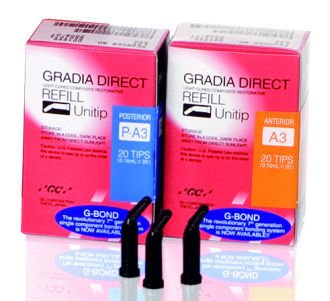 Gradia Direct Unitip - kompozit, 20x0,24g A3