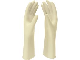 Vasco® OP Sensitive - Karton 40 Paar puderfrei, naturweiß, Größe 5,5