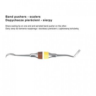 Dopychacz pierścieni - sierp DO.130.014 rękojeść Soft-line z antypoślizgowymi nakładkami silikonowymi