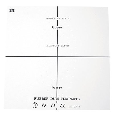 Rubber Dam děrovací šablona