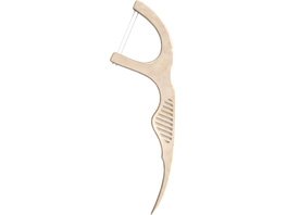 Humble Floss Picks - Beutel 50 Stück Minze, mit abgewinkelten Griff