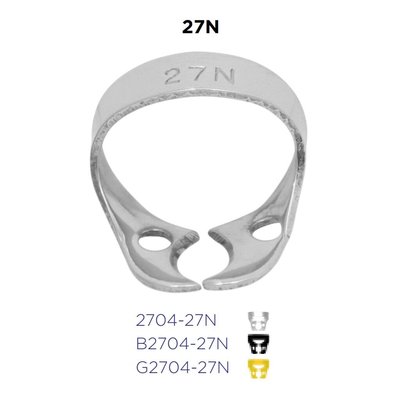 Kofferdamová spona 27N - premolar