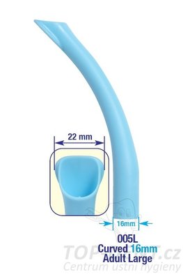 Premium Plus HVE odsávací kanyly zahnuté Large (mix barev), 10ks