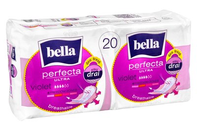 Podpaski Perfecta Ultra Violet 20 szt. Bella
