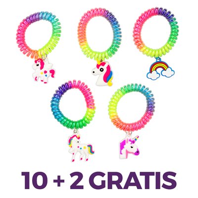 Zabawka - Bransoletka jednorożec 10 + 2 GRATIS
