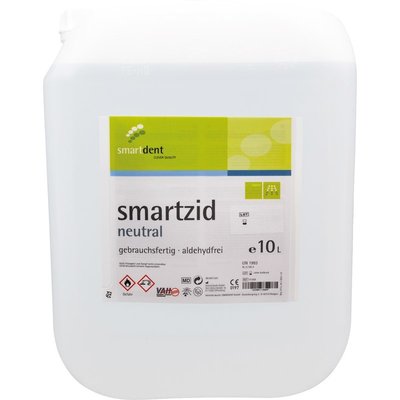 smartdent Smartzid Postřiková Dezinfekce Kanystr Neutral 10L 1ks