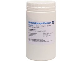 Modellgips synthetisch - Muster 1 kg gelb
