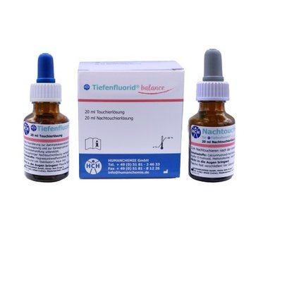 Tiefenfluorid® balance, Úsporné balení: 20 ml + 20 ml, s kapátky