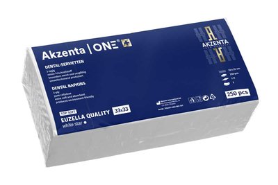 Ubrousky TOP SOFT super savé - 3 vrstvé supersavé, 33 x 33 - bílá (250 ks)