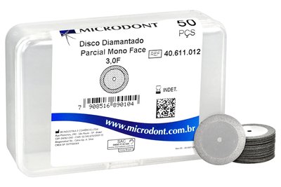 Dysk Diamentowy 50 szt. Microdont - Parcial Mono Face 3,0F
