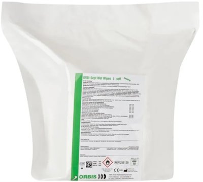 ORBI-Sept Wet Wipes vlhčené ubrousky L, Premium Sensitiv neutral, 75 ks
