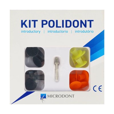 Polidont Kit 28 szt. + Trzymadełko Microdont