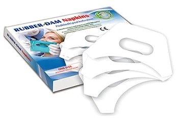 Koferdam podkładki Napkins Cerkamed 36szt/op