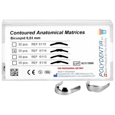 Matrice konturované Polydentia Premolar 6114