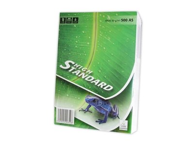 Xerografický papír 80g/m2, A5 bílý - 500ks