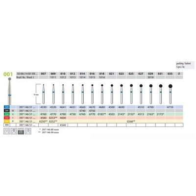 Brousek Dia 4540 (5 ks/bal)