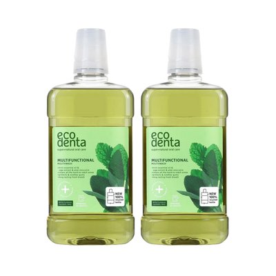 Ecodenta Multifunctional ústní voda 2×500 ml