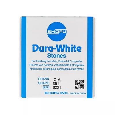 Shofu Kamienie Arkansas Dura-White Stones CA płomyk na kątnicę 12szt