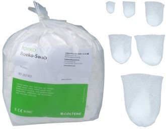 Nesterilní skusové tampóny vel. vlašský ořech