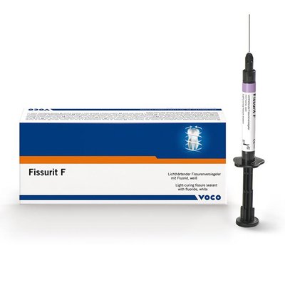 Fissurit F - Set F 5x2 g. 2x3 ml Vococid liquid. 5 ml Vococid gel. příslušenství