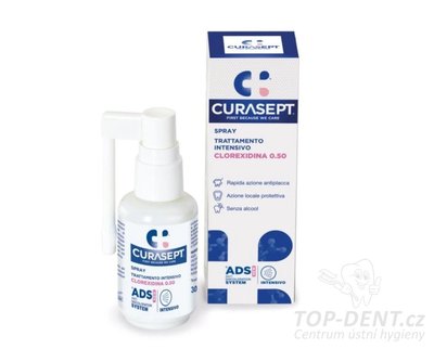Curasept ADS 050 ústní sprej (0,5% CHX), 30ml