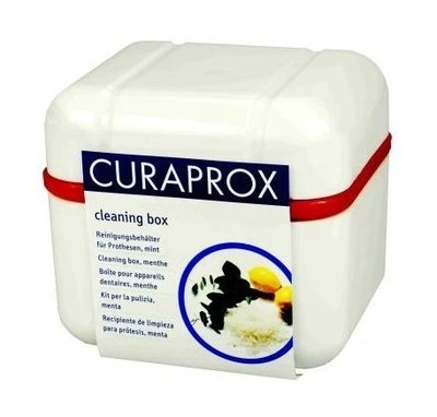 Curaprox BDC 112 vanička na umělý chrup červená