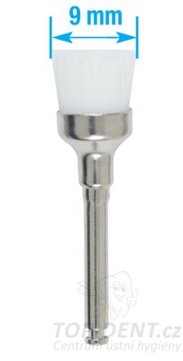 Premium Plus REGULAR Profylaktické nylonové kartáčky - Junior Cup (bílé), 100ks