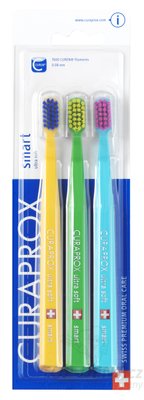 Curaprox Smart 7600 zubní kartáček 3v1, 3ks