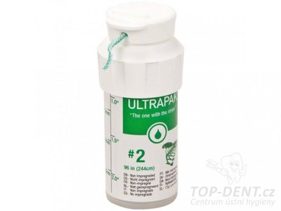 Ultradent Ultrapak CleanCut 2 retrakční vlákno (zelené), 244cm